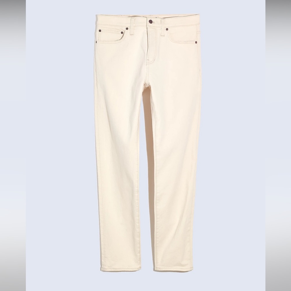 Madewell Men’s Relaxed Taper Jeans, 34x34, Vintage Canvas